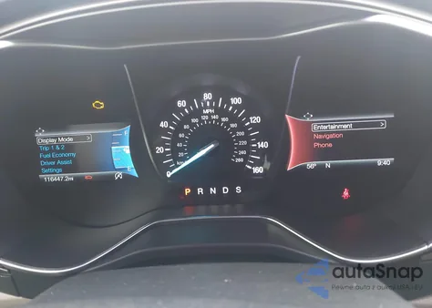 2017 Ford Fusion Se из США, поврежденный, VIN 3FA6P0HD1HR294474